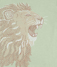Load image into Gallery viewer, Bebe/Fox & Finch - Lion Cub Tee - Basil Green