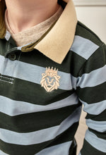 Load image into Gallery viewer, Milky - Cloud stripe Lion Rugby - Cloud/Green Stripe
