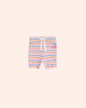 Load image into Gallery viewer, Hux Baby - Rainbow Rib Bike Short - Multi