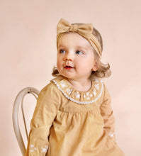 Load image into Gallery viewer, Bebe/Fox & Finch Winnie Gingham Headband - Mustard Check
