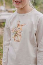 Load image into Gallery viewer, Milky - Bunny Bouquet Tee - off white