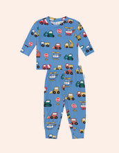 Load image into Gallery viewer, Hux Baby Pyjamas - ''Strawberry Fields or Construction