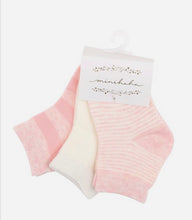 Load image into Gallery viewer, Bebe 3pk socks - neutrals or pinks