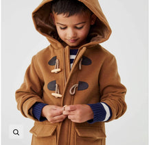Load image into Gallery viewer, Korango - Duffle Overcoat - Brown