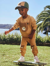 Load image into Gallery viewer, Huxbaby - Honey Furry Track Pant - Honey