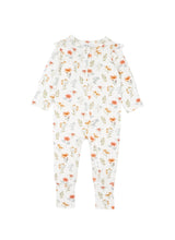 Load image into Gallery viewer, Bebe/Fox & Finch - Gemma Organic Long Sleeve Zipsuit - Gemma Print