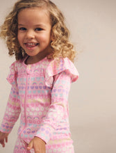 Load image into Gallery viewer, Huxbaby - Emoji Rainbow Frill Romper - Multi