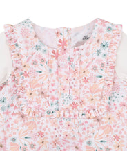 Load image into Gallery viewer, Beb/Fox & Finch - Fern Organic Woven Long sleeve Romper - Fern Floral Print