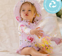 Load image into Gallery viewer, Bebe - Connie Print Long Sleeve Sunsuit/Swimmer
