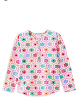 Load image into Gallery viewer, Milky - Honeycomb Bloom Henley