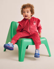 Load image into Gallery viewer, Hux Baby - Very Cherry Velour Zip up Hoodie or Trackpant - Cherry