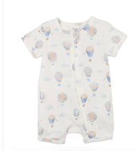 Load image into Gallery viewer, Bebe/Fox Finch Organic Cotton Zip Rompers - SKY HIGH, BEAR PRINT, FAYE PRINT OR ELIZA PRINT