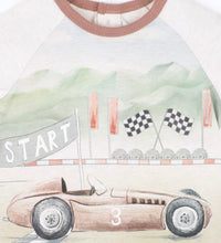 Load image into Gallery viewer, Bebe - Finley Sports Car Tee - Oat Marle
