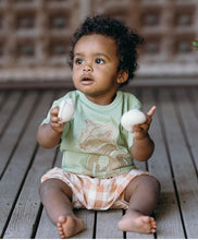 Load image into Gallery viewer, Bebe/Fox & Finch - Lion Cub Tee - Basil Green