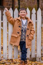 Load image into Gallery viewer, Korango - Duffle Overcoat - Brown
