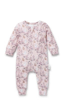 Load image into Gallery viewer, Aster & Oak - Bunny Friends Zip Romper