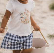 Load image into Gallery viewer, Bebe- Hallie Floral Tee- Cloud