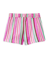 Load image into Gallery viewer, Milky - Crinkle Stripe Short