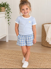 Load image into Gallery viewer, Milky - Daisy Check Short & Ice Blue Rib Tee - SOLD SEPARATELY