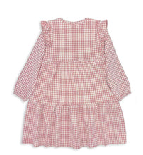 Load image into Gallery viewer, Milky - Rose Check Frill Dress