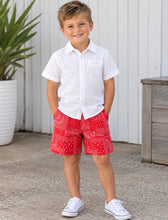 Load image into Gallery viewer, Milky - Bandana Short - Red