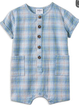 Load image into Gallery viewer, Milky - Dusty Check Romper