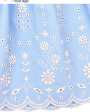 Load image into Gallery viewer, Bebe - Zara Embroidered Dress - sky blue