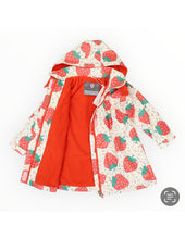 Load image into Gallery viewer, Korango Raincoats- Spring Rainbow, Aussie Animal (Beige) or Strawberries/Sprinkles or On the Farm