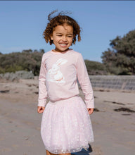 Load image into Gallery viewer, Milky - Meadow Bunny Tee - Blush Pink