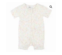 Load image into Gallery viewer, Bebe/Fox Finch Organic Cotton Zip Rompers - SKY HIGH, BEAR PRINT, FAYE PRINT OR ELIZA PRINT