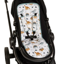 Load image into Gallery viewer, All4 Ella Pram Liners - Whales , Sweet Butterfly or Beige Dinosaurs