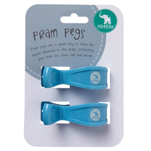 Load image into Gallery viewer, All4 Ella Pram Pegs - set of 2 - Blue, Pink, Sand or Mustard