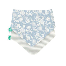 Load image into Gallery viewer, All4 Ella - Bandana Bib - Reversible - Vintage Blue, Country farm or Blue Truks