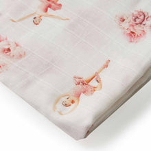 Load image into Gallery viewer, Snuggle Hunny Organic Muslin Wrap - Tea Party, White Rabbit, Strawberry, Lion, Alpha or Vintage Cars