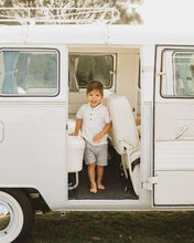 Load image into Gallery viewer, Bebe- Jude Pique Polo - Shirt - Cloud