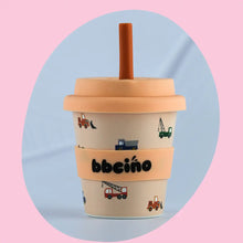 Load image into Gallery viewer, B B Cino - Insulated Kids Cups- Trucks or Poppy