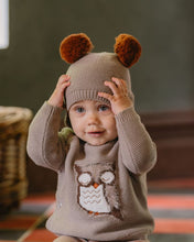 Load image into Gallery viewer, Bebe - Eli Pom Pom Knitted Beanie - Mocha