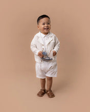 Load image into Gallery viewer, Bebe- Jude Gentleman Cardigan- Sand Stripe