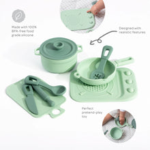 Load image into Gallery viewer, Living Textiles - Kitchen Playset - Sage