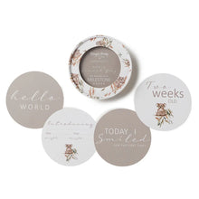 Load image into Gallery viewer, Snuggle Hunny - Milestone Cards - Koala/Gum nut