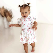 Load image into Gallery viewer, Snuggle & Hunny- Floral Kiss or Strawberry Organic Dress