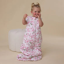 Load image into Gallery viewer, Snuggle Hunny Organic Cotton Sleeping Bags - 1.0 or 2.5 TOG RATED - Alice's Tea Party, Bear, Rosebud, Cherryblossom Butterfly or Dragon