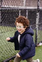 Load image into Gallery viewer, Milky - Hooded Puffer Jacket - Navy