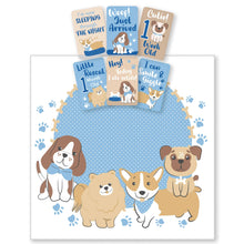 Load image into Gallery viewer, Jiggle & Giggle - Milestone Muslin Set - Pawsome