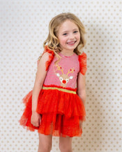 Load image into Gallery viewer, Bebe Christmas Reindeer dress