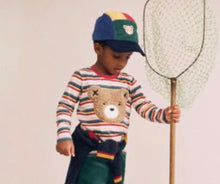 Load image into Gallery viewer, Hux Baby - Vintage stripe Huxbear Top - Multi
