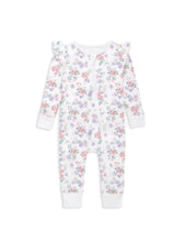 Load image into Gallery viewer, Aster &amp; Oak Pastel Bloom Zip Romper

