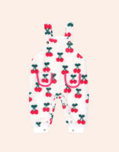 Load image into Gallery viewer, Hux Baby - Very Cherry  Sherpa Overalls
