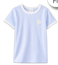 Load image into Gallery viewer, Milky - Daisy Check Short &amp; Ice Blue Rib Tee - SOLD SEPARATELY
