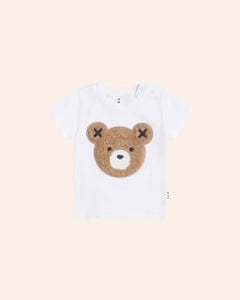 Hux Baby Furry crisp White Tee